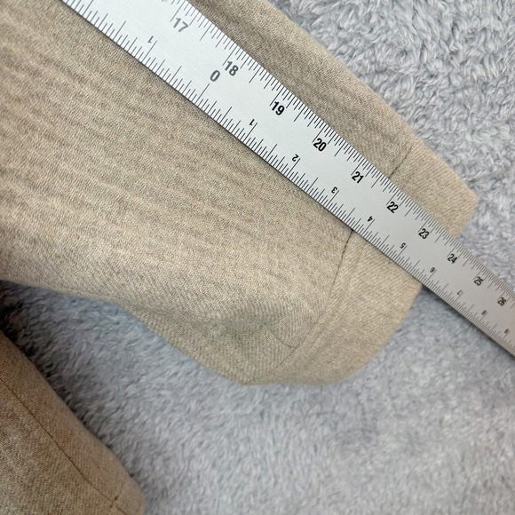 NEW Madewell Clairmont Crop Jacket Size XL Beige Wool Blend Gauze Button Up Fall - Picture 5 of 9